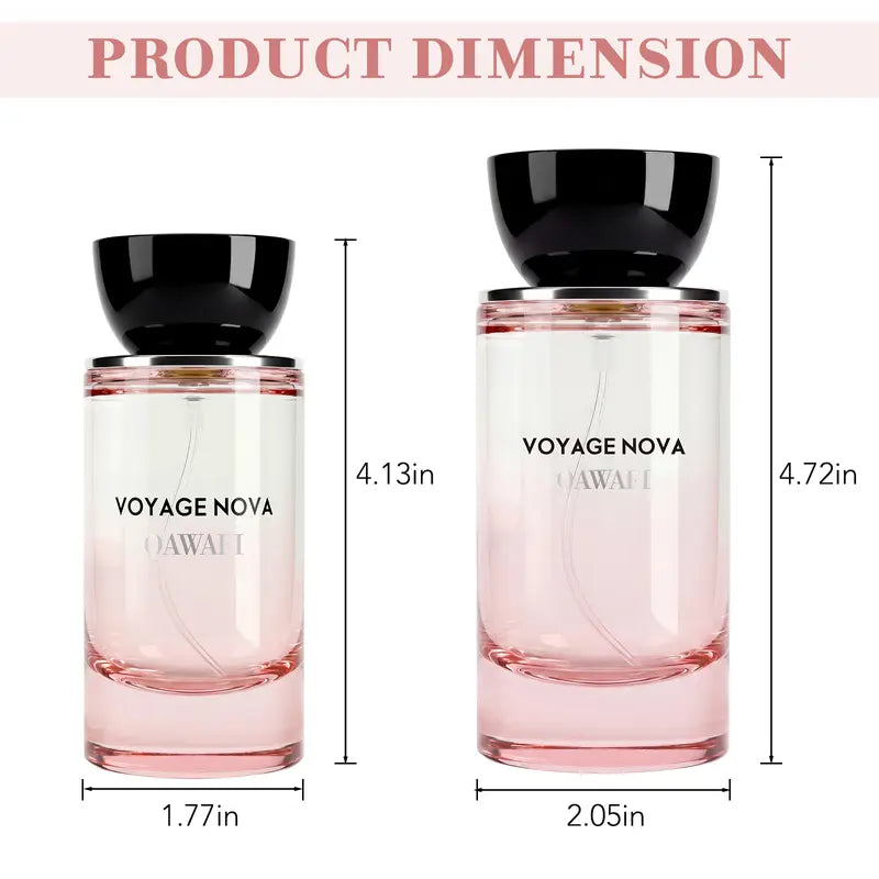 Voyage Nova | Rosey Fruity Floral | Extrait De Parfum 50Ml/100Ml | Long Lasting Luxury Fragrance | Daily Women'S Perfume Alluring Summervibes
