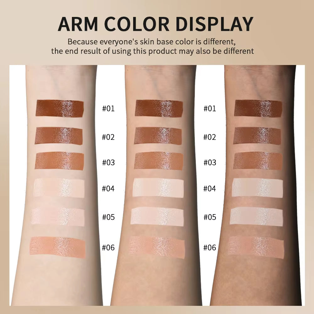 Magic Eraser Foundation Stick Serum Boosted Skin Tint Foundation Stick Smooth Plumper Hight Coverage Travel Bronze Foundation