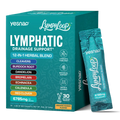 Revitalize Your Wellness with YESNAP Lymphatic Drainage Support – A Powerful 12-In-1 Herbal Blend of Cleavers, Burdock Root, Dandelion & Echinacea, Perfect for Debloating & Detoxing – Sugar-Free Orange Mango Flavor, 30 Convenient Stick Packs